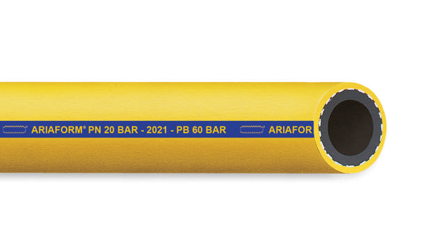 Gul luftslange BS 5118/2 